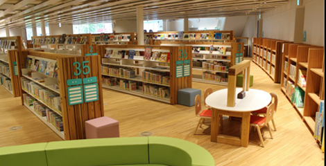 ミライon 図書館